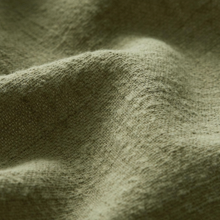 Linen look cotton fabric – olive