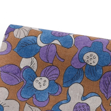 Hellebore Cotton Shirting - Purple Mix