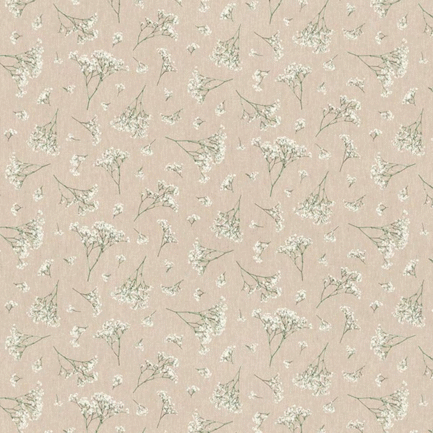 Gypsophila Half Panama Decor Fabric – Natural