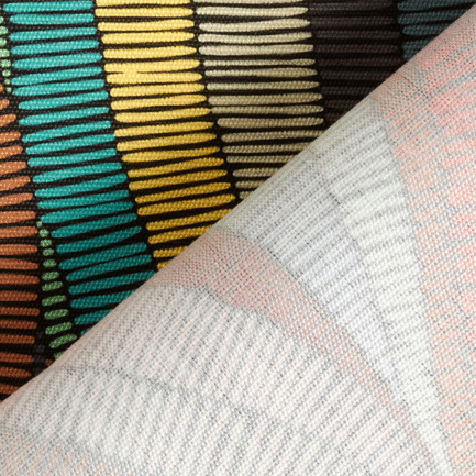 Outdoor Fabric Canvas Ethnic – orange